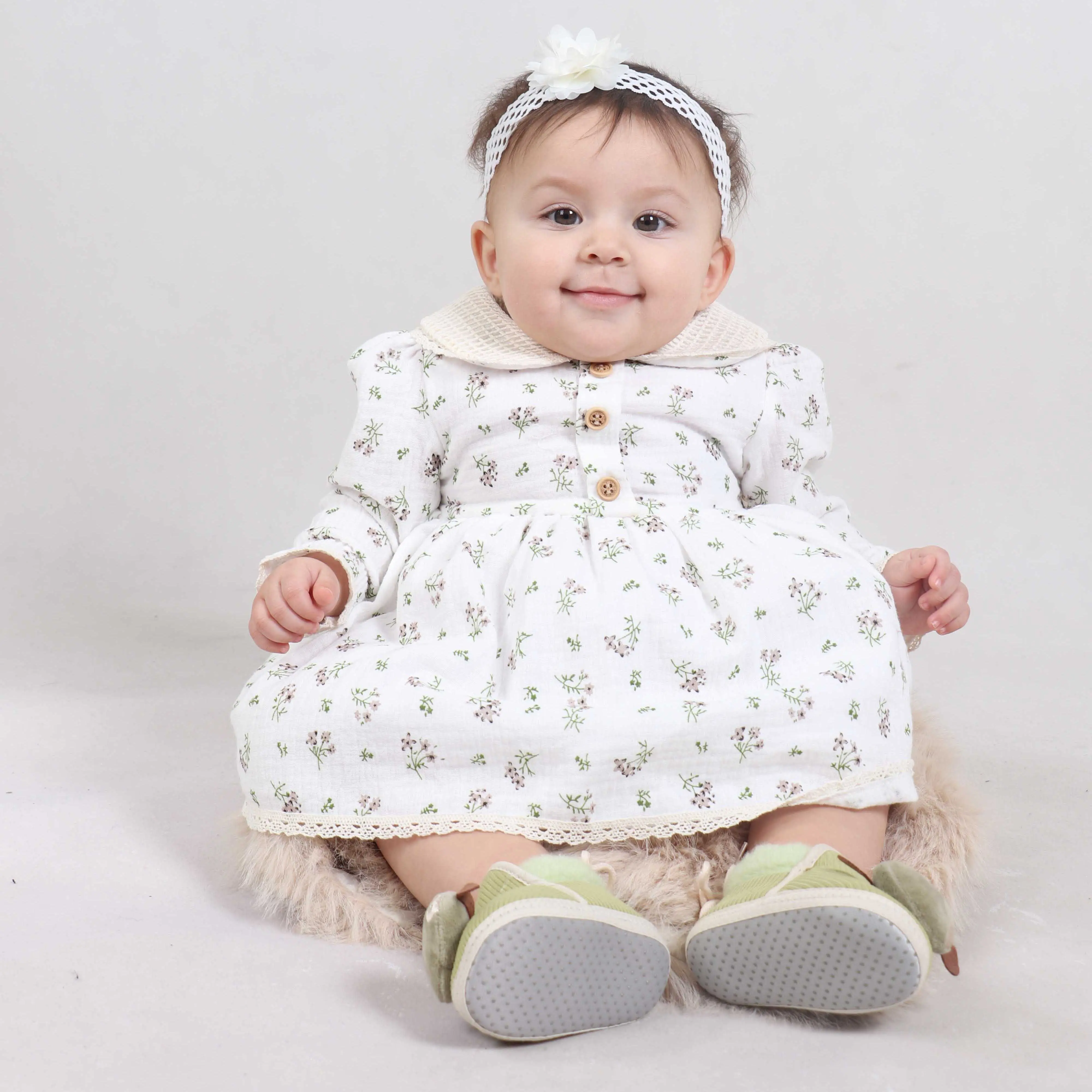 پیراهن عروسکی دخترانه کد۳۲۸۳