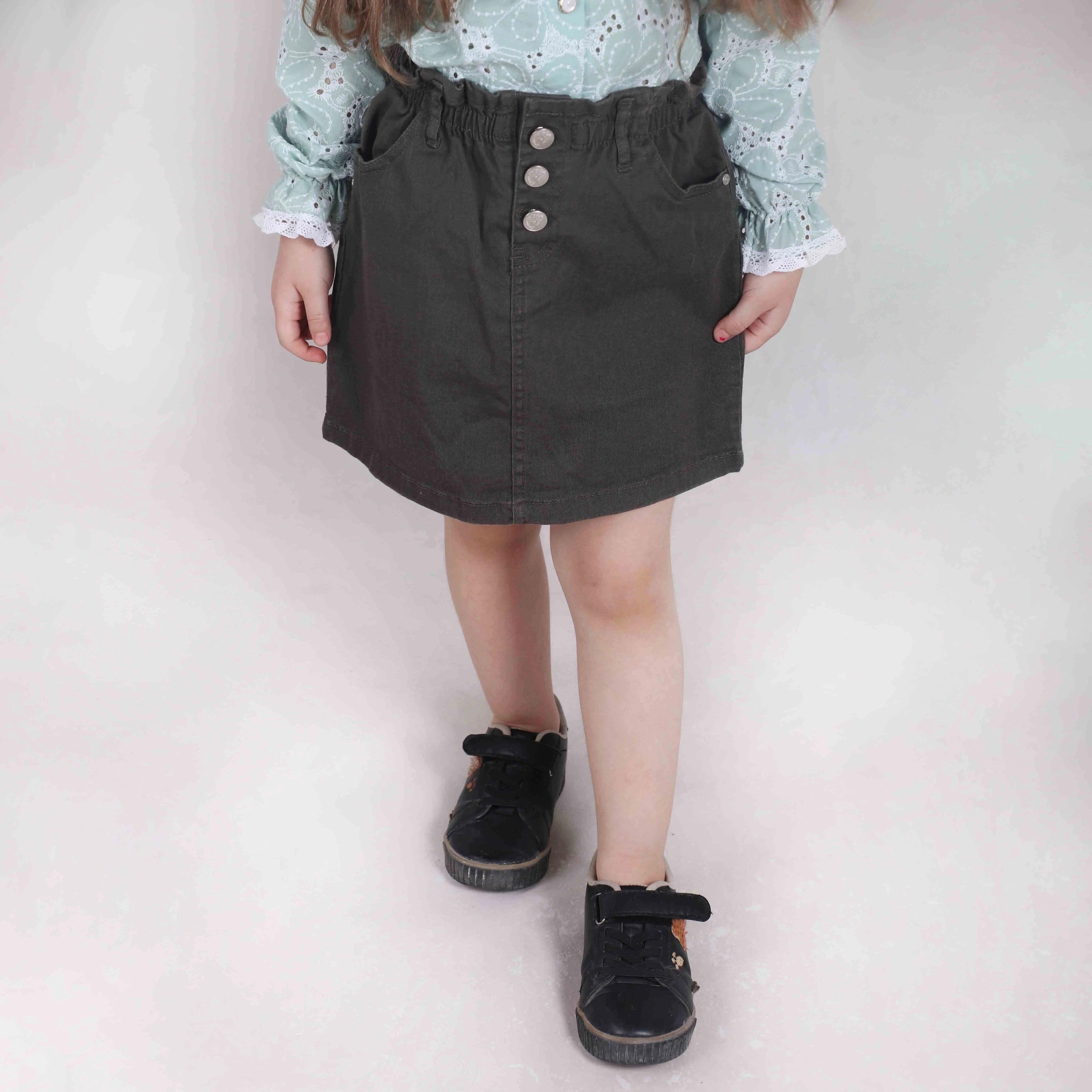 دامن کتان نقلی کد۳۳۰۳